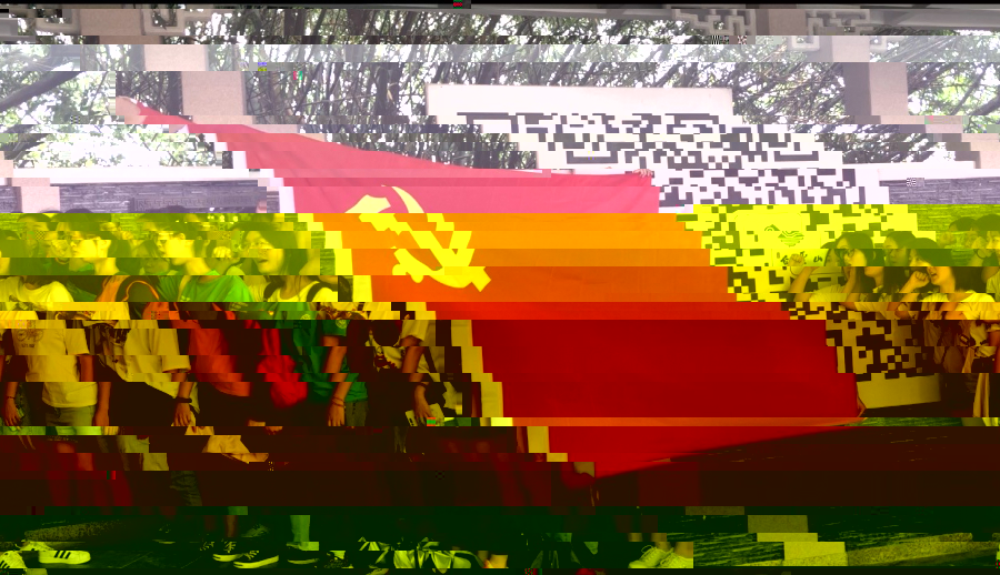 “”
