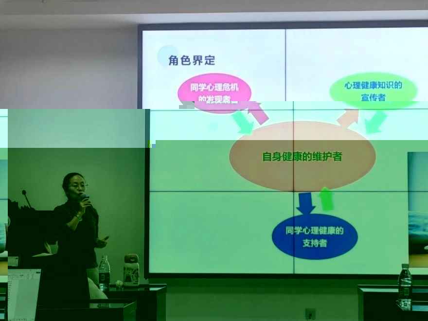 王老師認為學生幹部或朋輩互助成員應扮演的角色